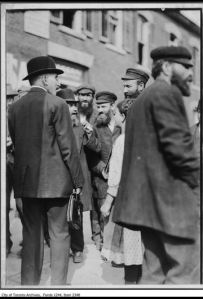 Jewish missionary Henry Singer in the ward, 1912