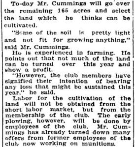 Golfers Get Ready to Grow... Globe, April 7, 1917 p. 9 b