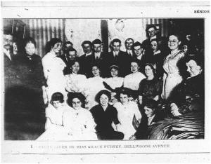 E. Party Given by Miss Grace Pudney, Toronto Sunday World, April 27, 1913